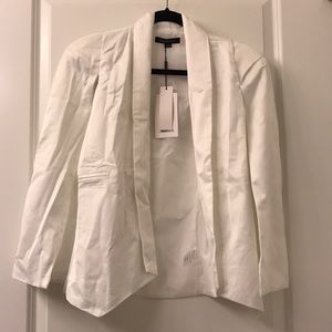 White Satin Cape/Jacket